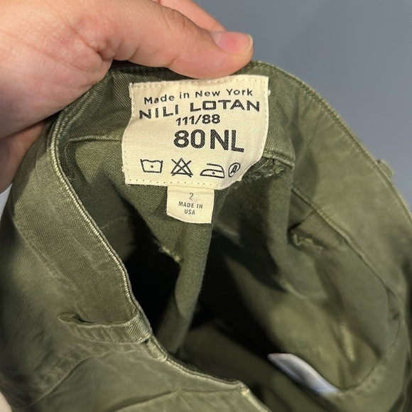 Nili Lotan Jenna Pant in Clover - Picture 6 of 8